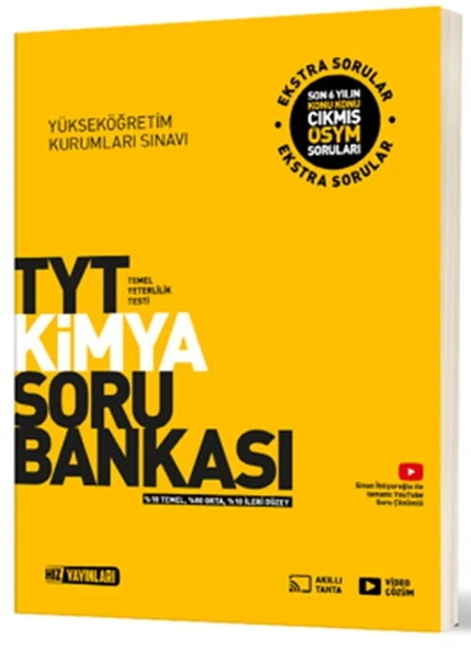 Hız Yayınları TYT Kimya Soru Bankası ürün görseli 1