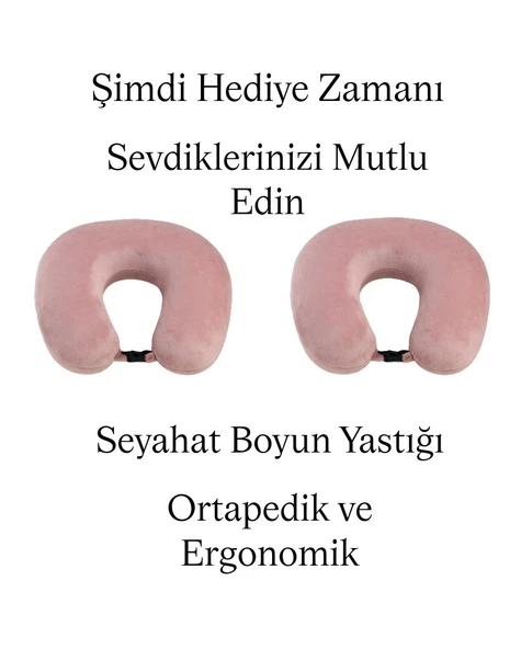 armegeda sıradışı tasarımlar Visco Seyahat Ortapedik Boyun Destek Yastığı ikil seti ürün görseli 1