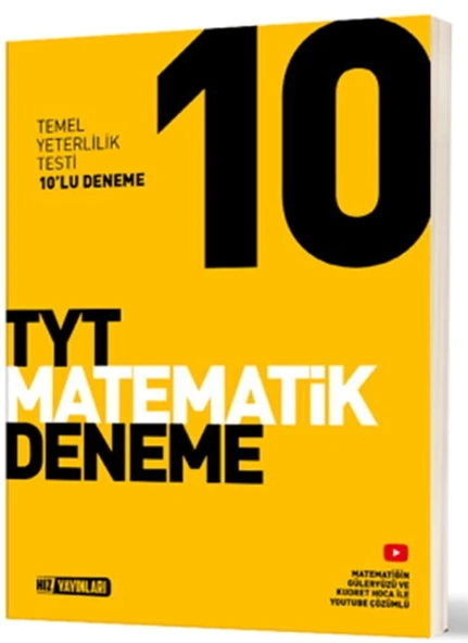 Hız Yayınları TYT Matematik 10 lu Deneme ürün görseli 1