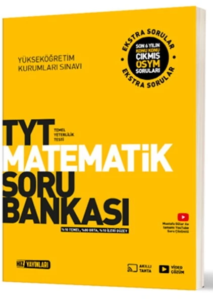 Hız Yayınları TYT Matematik Soru Bankası ürün görseli 1
