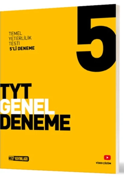 Hız Yayınları TYT 5 li Genel Deneme ürün görseli 1