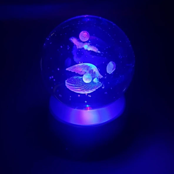 Kristal Cam Küre Işıklı ürün görseli 1