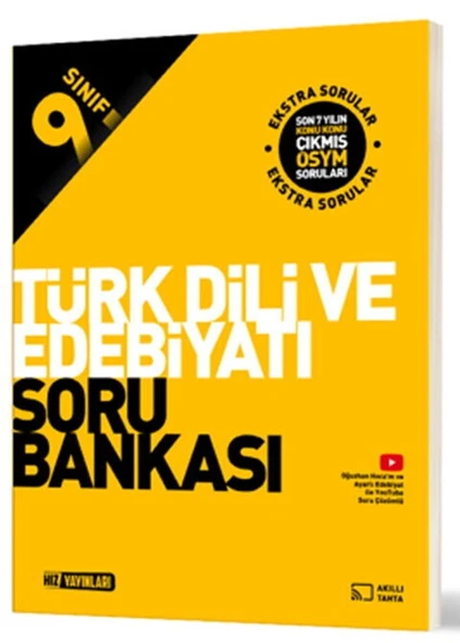 Hız Yayınları 9. Sınıf Türk Dili ve Edebiyatı Soru Bankası ürün görseli 1