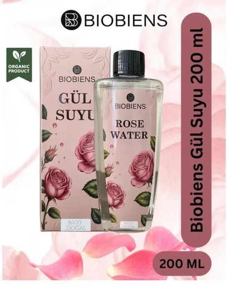 Bıobıens Gül Suyu 200 Ml İçilebilir ürün görseli 1