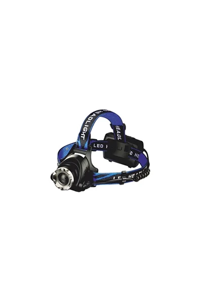 Şarjlı LED Kafa Feneri,  Ayarlanabilir Zoom, Outdoor, Kamp, Av, Tamir ürün görseli 1