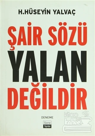 Şair Sözü Yalan Değildir ürün görseli 1