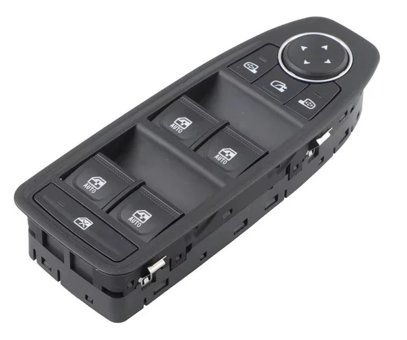 RENAULT CLİO V 5 SOL DÖRTLÜ CAM DÜĞMESİ ANAHTARI AYNA KAPATMALI ürün görseli 1