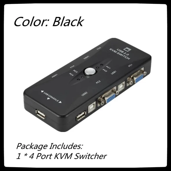 PrimeX PX-2840 USB KVM Switch 4 Port Manuel - Resim 9