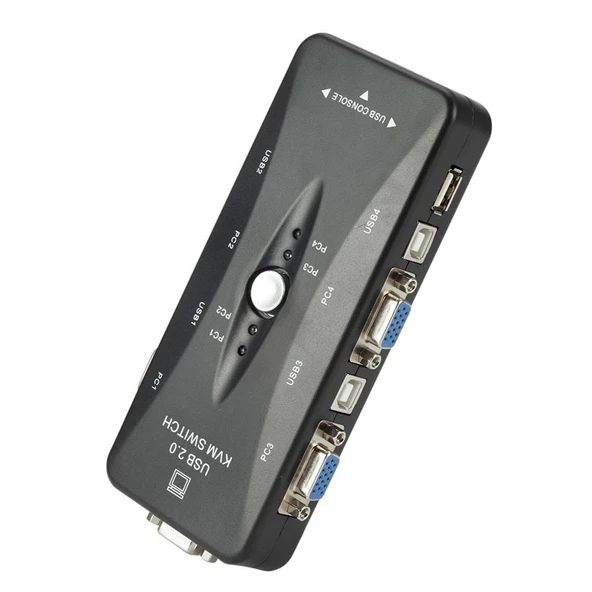 PrimeX PX-2840 USB KVM Switch 4 Port Manuel - Resim 3