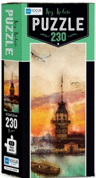 Blue Focus Kız Kulesi - Puzzle 230 Parça ürün görseli 1