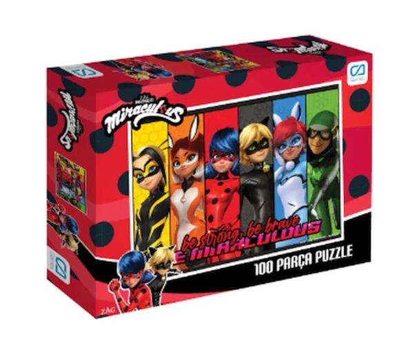 Mıraculous Puzzle 100 ürün görseli 1