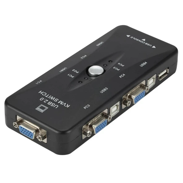 PrimeX PX-2840 USB KVM Switch 4 Port Manuel ürün görseli 1