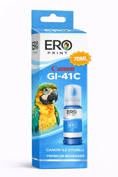 Canon Pixma G3460 Mavi Muadil Mürekkep 70ML ürün görseli 1