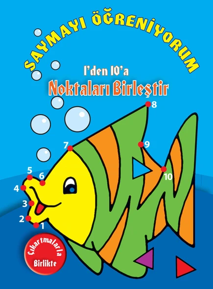 Saymayı Öğreniyorum 1'den 10'a Noktaları Birleştir ürün görseli 1