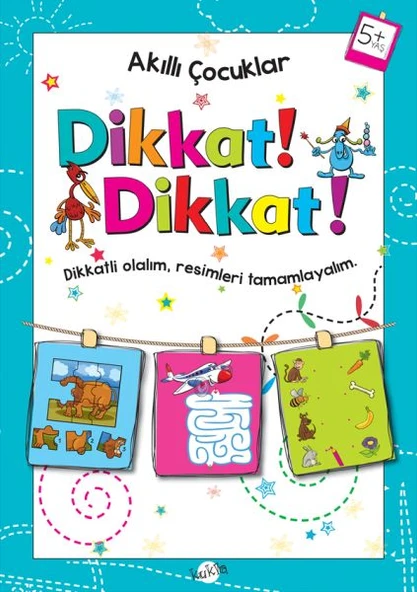 Akıllı Çocuklar - Dikkat Dikkat! (5+ Yaş) ürün görseli 1