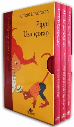 Pippi Uzunçorap Serisi Kutulu Özel Set (3 Kitap - Ciltli) ürün görseli 1
