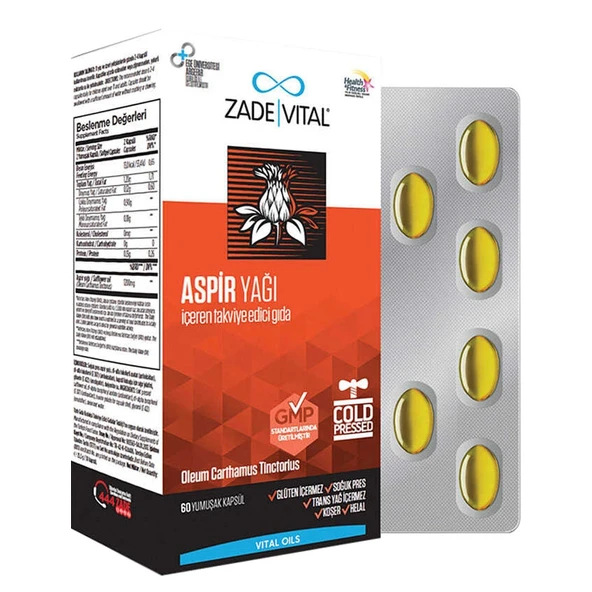 Aspir Yağı 60 Yumuşak Kapsül ürün görseli 1