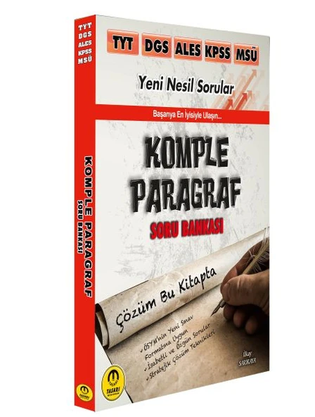 Tasarı Komple Paragraf Soru Bankası ürün görseli 1
