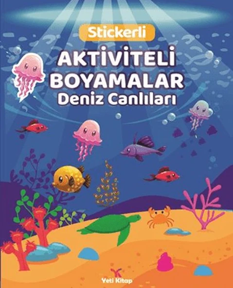 Deniz Canlıları Aktiviteli Boyamalar ürün görseli 1