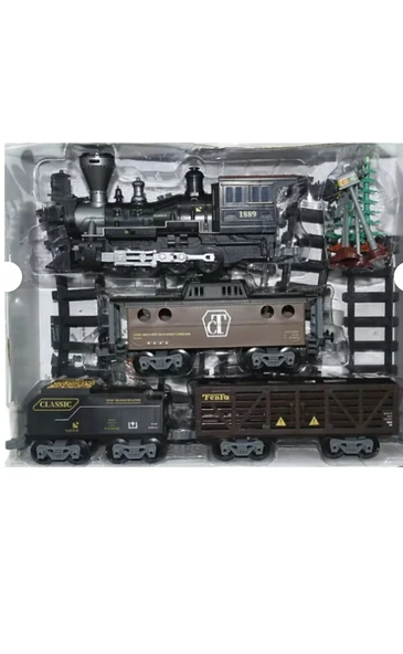 KUMANDALI 30PARÇA IŞIKLI VE SESLI 176CM TREN SET ürün görseli 1