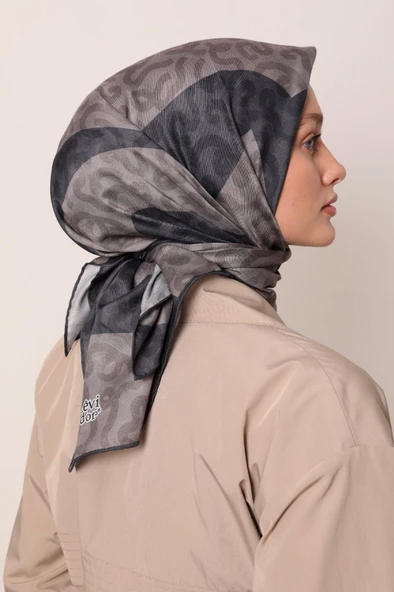 Lotus Desen Eşarp - 06106 - Resim 3