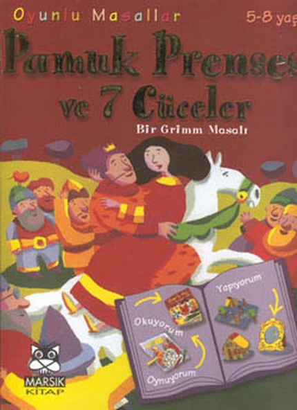 Pamuk Prenses Ve 7 Cüceler (Bir Grimm Masalı) ürün görseli 1