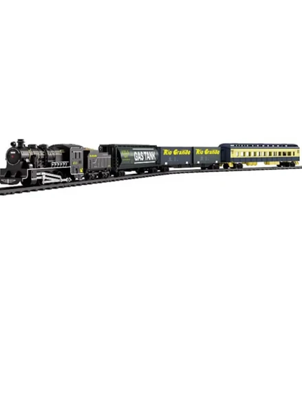 ISIKLI VE SESLI 33 PCS CLASSIC BUYUK TREN SET ürün görseli 1