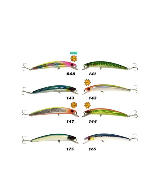 Fujin Crazy Minnow 110F 12gr Maket Balık ürün görseli 1
