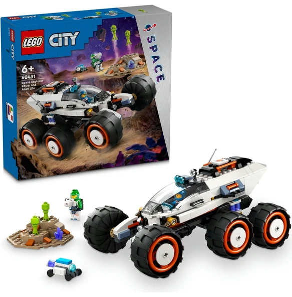 ® City Uzay Keşif Robotu ve Uzaylı Canlı 60431 - 6 Yaş & Üzeri Çocuklar için Model Yapım Seti (311 Parça) ürün görseli 1