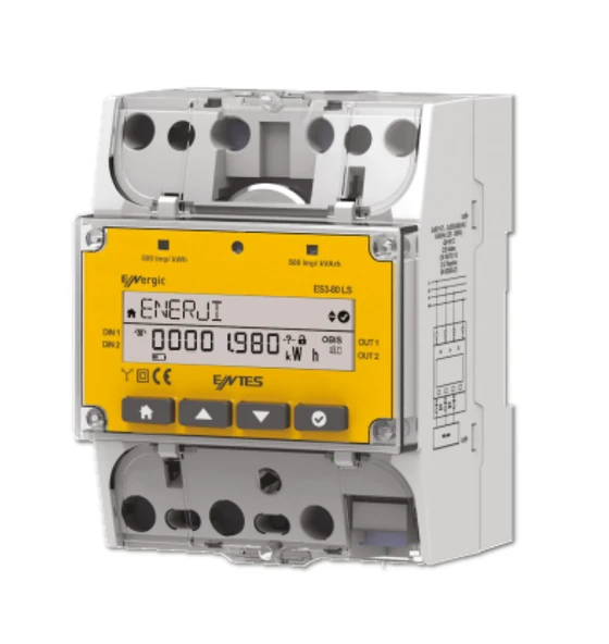 Entes Es3-80Lse Üç Fazlı Enerji Sayacı,Direkt Bağlantılı 85-265 Vac/Dc, M4862 ürün görseli 1