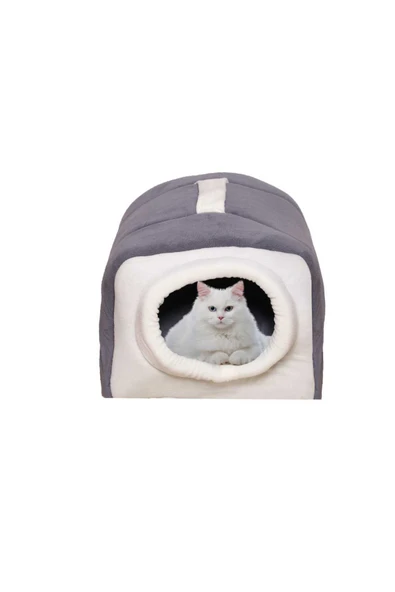 Taşınabilir Kedi Yatağı Yuvası Yıkanabilir Taşınabilir ürün görseli 1
