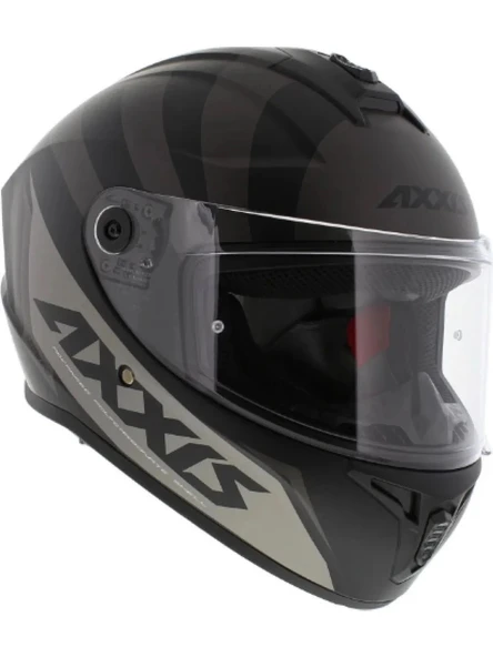 AXXIS DRAKEN S PREMIER B1 MAT SİYAH KASK MAT SİYAH ürün görseli 1