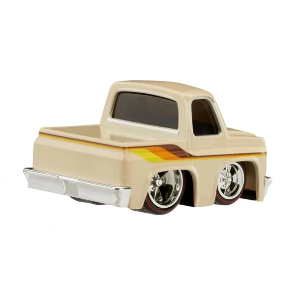 S3 1987 Chevy C10 - Krem Rengi Custom Araba - Resim 2