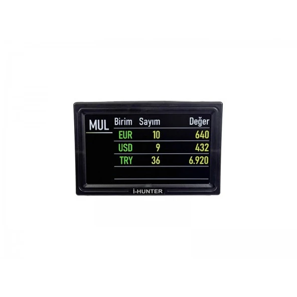 Hitachi IH 110 Serisi Harici Müşteri LCD Renkli Ekran ürün görseli 1