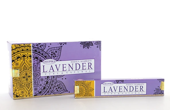 Deepika Lavender Aromalı Çubuk Tütsü ürün görseli 1