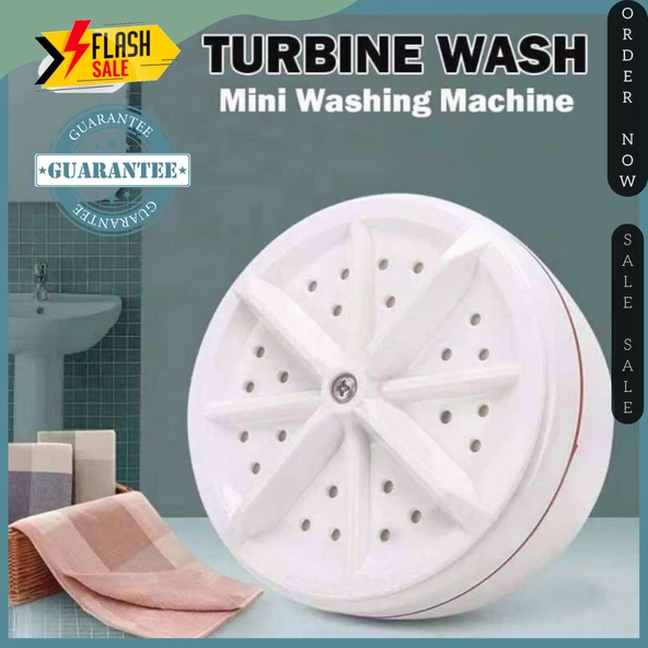 Mini  Portatif Çamaşır Makinesi - Resim 2