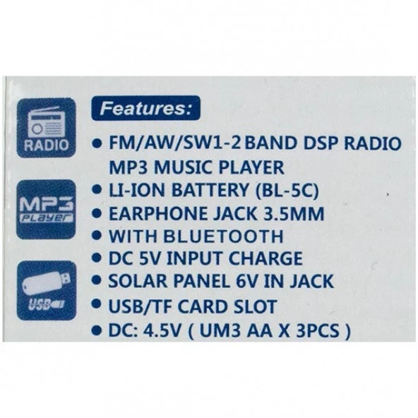 Everton RT-310BT Bluetooth Nostaljik Radyo - Resim 3
