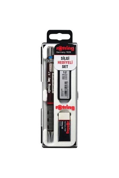 Rotring Tikky Kalem Seti 0.7 mm Kalem Silgi Kalem Ucu ürün görseli 1