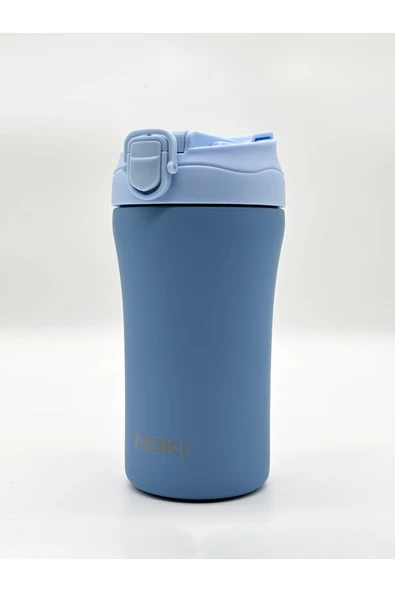 Noki Mug Çelik Termos 400 ml 12 Saat Sıcak ve Soğuk Kahve İçecek Termosu ürün görseli 1