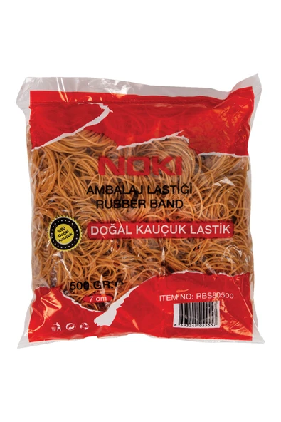 Noki Ambalaj Lastiği %80 Doğal Kauçuk 7 cm 50 gr 1 Paket ürün görseli 1