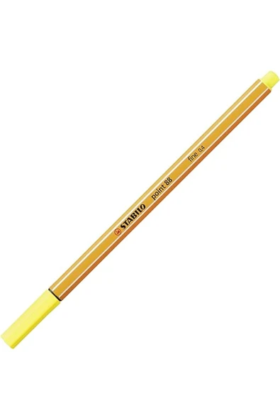 Stabilo - İnce Keçe Uçlu Kalem - Point 88 - Limon Sarısı ürün görseli 1