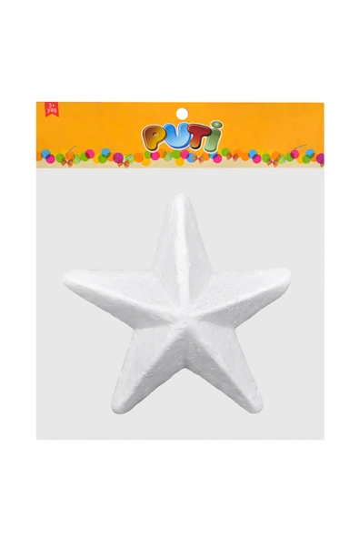 VİVA Puti Köpük Yıldız 15 cm Tekli Paket ürün görseli 1