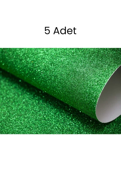 Puti Simli Fon Kartonu 50x70 Yeşil - Resim 5