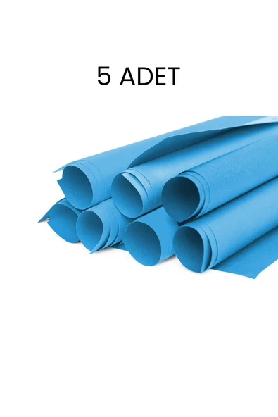 Puti Fon Kartonu 50x70 5 Adet Mavi ürün görseli 1