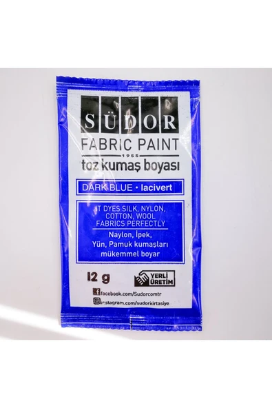 Südor Toz Kumaş Boyası 2 Adet 12gr ürün görseli 1