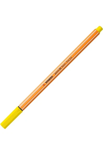 Stabilo - İnce Keçe Uçlu Kalem - Point 88 - Floresan Sarı ürün görseli 1