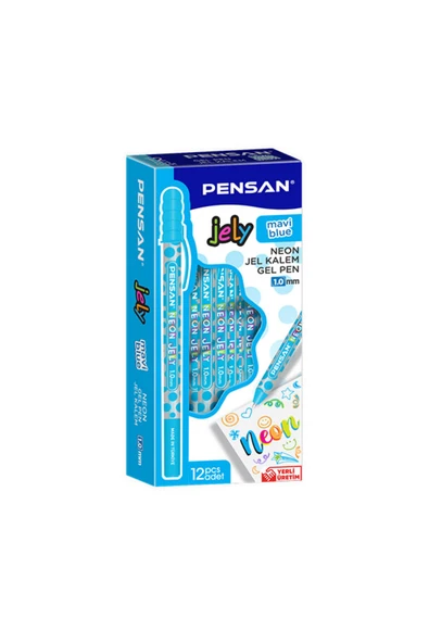 Jelly Neon Jel Kalem 12'li Kutu ürün görseli 1