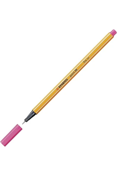 Stabilo - İnce Keçe Uçlu Kalem - Point 88 - Açık Pembe - Resim 3