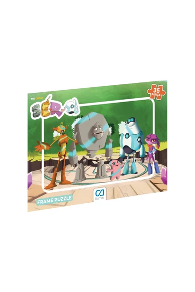 CA Games Ser-A Lisanslı 35 Parça Çerçeveli 34x24cm Çocuk Puzzle Yapboz Serisi ürün görseli 1