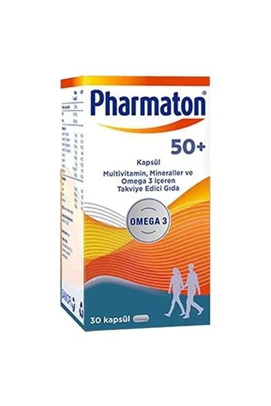 Seddar Collection Pharmaton 50 Plus 30 Kapsül ürün görseli 1